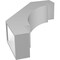 Ekena Millwork 5 1/2-in. W x 18-in. D x 24-in. H Merced Architectural Grade PVC Knee Brace BRCP055X18X24MRC - alternate 3